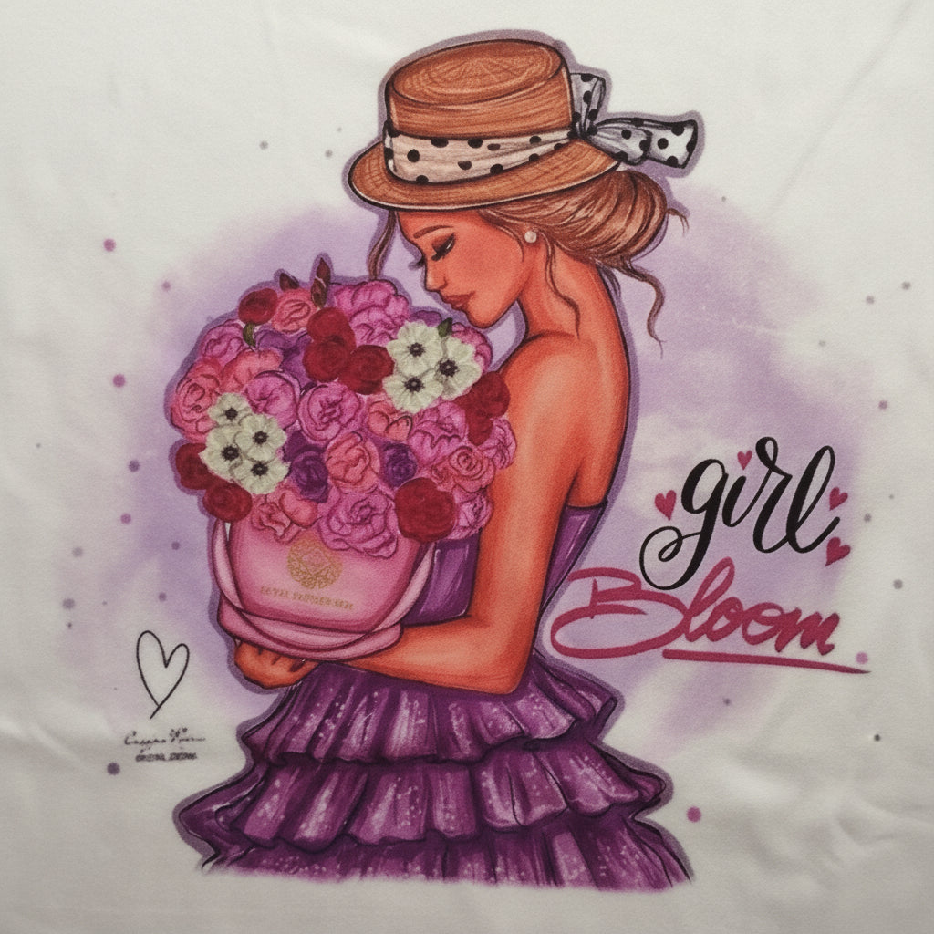 T-shirt blanc à manches courtes différents motifs