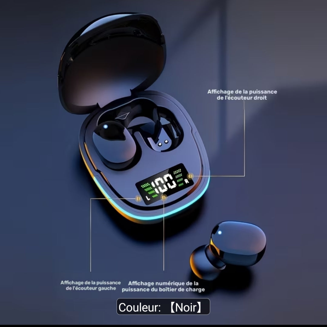 Écouteurs Intra-auriculaires Tactiles — Vert